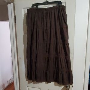 Lane Bryant Skirts - VGU size 3x Tiered Boho Peasant Skirt Lane Bryant Skirts - VGU size 3x Tiered Boho Peasant Skirt
